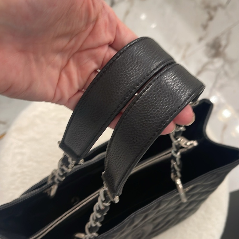 Chanel Grande Tote bag- black with silver hardware - Picture 2 of 12
